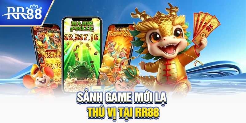Sảnh game mới lạ thú vị tại RR88
